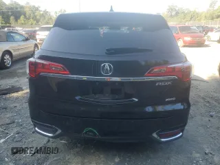 2018 Acura RDX Technology with VIN 5J8TB4H58JL017483, listed as a Copart auction lot 67827744 with 75,334 mi miles and Salvage Title. Bid and sale history available at DreamBid. Image 6.