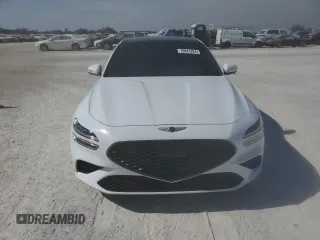 2023 Genesis G70 3.3T with VIN KMTG54TE5PU105104, listed as a Copart auction lot 79841284 with 17,724 mi miles and Salvage Title. Bid and sale history available at carsss.com. Image 5.