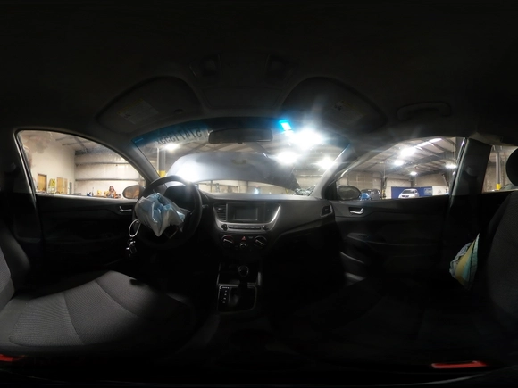 2018 Hyundai Accent SE z VIN 3KPC24A38JE013448, wystawiony jako Copart lot #57471355 z przebiegiem Nie podano mil oraz Szkoda całkowita • Salvage title. Historia ofert i sprzedaży dostępna na DreamBid. Obrazek 14.