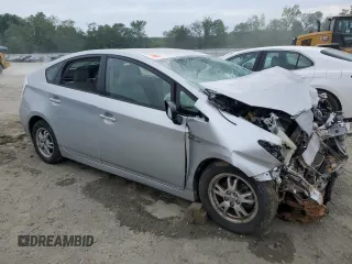 2011 Toyota Prius I with VIN JTDKN3DU8B1362843, listed as a Copart auction lot 53644334 with Not Provided miles and Salvage Title. Bid and sale history available at DreamBid. Image 4.