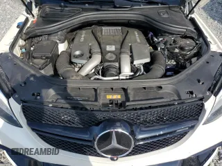 2018 Mercedes-Benz GLE 63 S AMG with VIN 4JGED7FB6JA119044, listed as a Copart auction lot 61832525 with 55,801 mi miles and Salvage title. Bid and sale history available at DreamBid. Image 12.