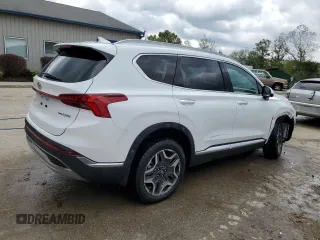 2023 Hyundai Santa Fe Hybrid SEL Premium with VIN 5NMS3DA13PH017786, listed as a Copart auction lot 72655854 with 8,977 mi miles and Salvage Title. Bid and sale history available at carsss.com. Image 3.