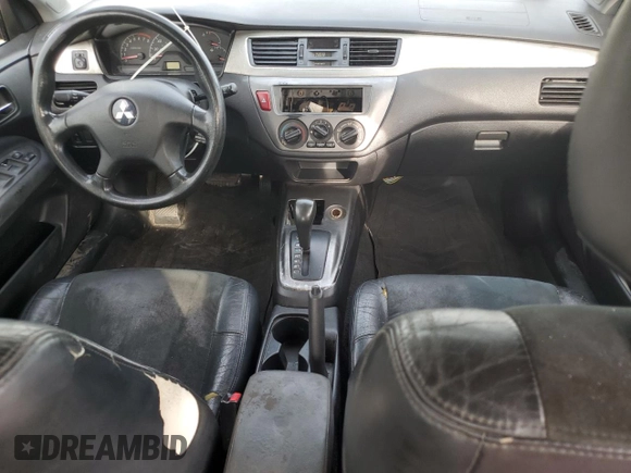 2006 Mitsubishi Lancer ES with VIN JA3AJ26E86U068501, listed as a Copart auction lot 43342174 with 146,621 mi miles and Salvage Title. Bid and sale history available at carsss.com. Image 8.