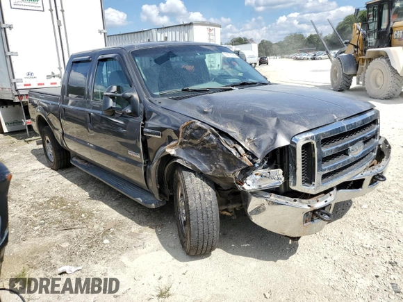2006 Ford Super Duty F-250 XL with VIN 1FTSW20P96EA80801, listed as a Copart auction lot 72773784 with 166,985 mi miles and Salvage Title. Bid and sale history available at carsss.com. Image 4.
