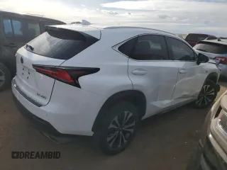 2021 Lexus NX with VIN JTJSARDZ0M2251093, listed as a Copart auction lot 84337924 with 0 mi miles and Salvage Title. Bid and sale history available at carsss.com. Image 3.