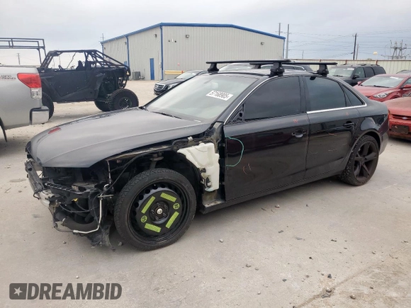 2013 Audi A4 Premium Plus with VIN WAUFFAFL8DN027310, listed as a Copart auction lot 57168905 with 122,176 mi miles and Salvage title. Bid and sale history available at DreamBid. Image 1.