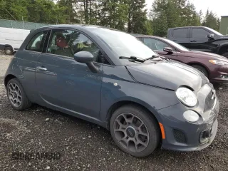 2018 FIAT 500 Pop with VIN 3C3CFFKH3JT377870, listed as a Copart auction lot 81339874 with 56,603 mi miles and Salvage Title. Bid and sale history available at carsss.com. Image 4.
