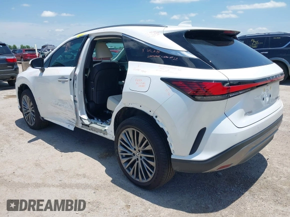 2024 Lexus RX 350h с VIN 2T2BBMCA1RC053450, выставлен на аукционе IAAI как лот 42487966 с пробегом 4 998 миль миль и . История ставок и продаж доступна на DreamBid. Изображение 3.
