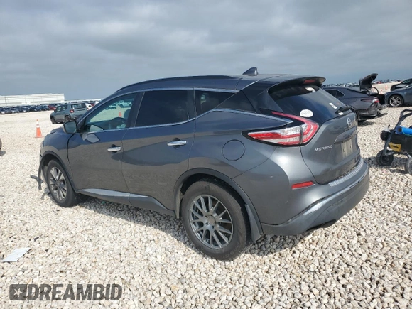 2016 Nissan Murano SV z VIN 5N1AZ2MG8GN161167, wystawiony jako Copart lot #55910765 z przebiegiem 114 829 mil mil oraz Szkoda całkowita • Salvage title. Historia ofert i sprzedaży dostępna na DreamBid. Obrazek 2.