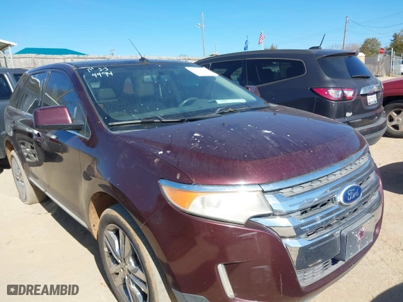 2011 Ford Edge Limited with VIN 2FMDK4KC8BBA44609, listed as a IAAI auction lot 41714494 with 114,228 mi miles. Bid and sale history available at carsss.com. Image 1.
