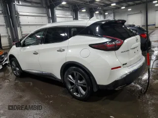 2020 Nissan Murano Platinum with VIN 5N1AZ2DS0LN113886, listed as a Copart auction lot 47242035 with 48,608 mi miles and Salvage title. Bid and sale history available at DreamBid. Image 2.