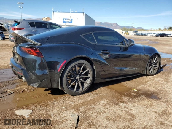 2024 Toyota Supra 3.0 with VIN WZ1DB0G06RW067831, listed as a Copart auction lot 78931264 with Not provided miles and Salvage title. Bid and sale history available at DreamBid. Image 3.
