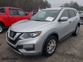 2017 Nissan Rogue SV with VIN KNMAT2MT7HP575937, listed as a IAAI auction lot 41764553 with 146,046 mi miles. Bid and sale history available at carsss.com. Image 2.
