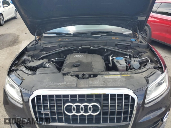 2014 Audi Q5 Premium Plus with VIN WA1LFAFPXEA077217, listed as a Copart auction lot 64427965 with 102,452 mi miles and Salvage title. Bid and sale history available at DreamBid. Image 12.
