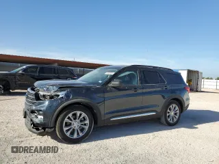 2023 Ford Explorer XLT с VIN 1FMSK7DH4PGB66322, выставлен на аукционе Copart как лот 47041905 с пробегом 9 102 миль миль и Списание • Salvage title. История ставок и продаж доступна на DreamBid. Изображение 1.