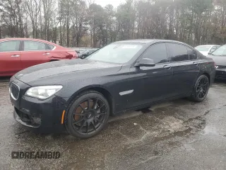 2015 BMW 7 Series 750i с VIN WBAYA8C57FD825425, выставлен на аукционе Copart как лот 50052235 с пробегом 147 057 миль миль и Списание • Salvage title. История ставок и продаж доступна на DreamBid. Изображение 1.