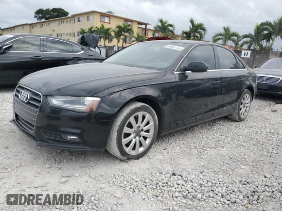 2013 Audi A4 Premium with VIN WAUAFAFL8DN030685, listed as a Copart auction lot 47841775 with 140,299 mi miles and Clean Title. Bid and sale history available at carsss.com. Image 1.