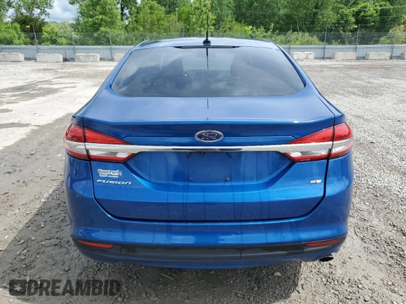 2017 Ford Fusion SE with VIN 3FA6P0H79HR205096, listed as a Copart auction lot 56096615 with 160,359 mi miles and Salvage title. Bid and sale history available at DreamBid. Image 6.