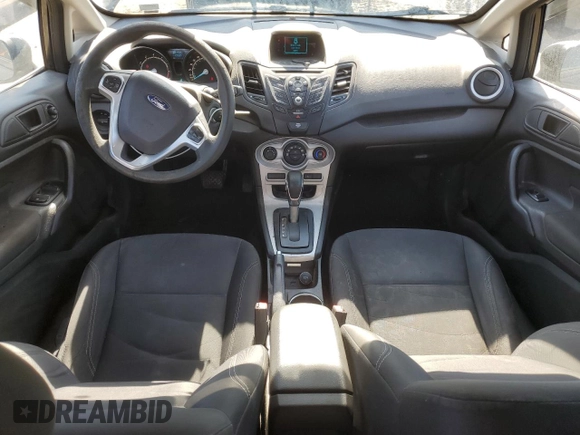 2017 Ford Fiesta SE with VIN 3FADP4BJ7HM147215, listed as a Copart auction lot 46609685 with 119,980 mi miles and Salvage Title. Bid and sale history available at DreamBid. Image 8.