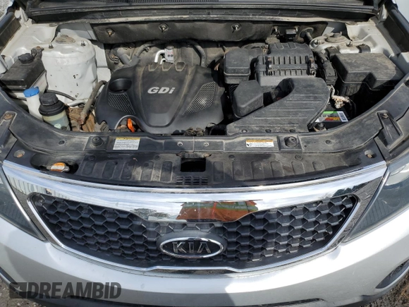 2012 Kia Sorento LX with VIN 5XYKT3A61CG301346, listed as a Copart auction lot 52675525 with 125,621 mi miles and Clean Title. Bid and sale history available at DreamBid. Image 12.