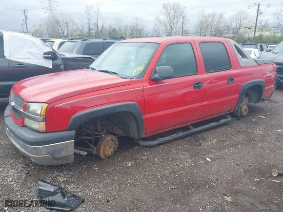 2003 Chevrolet Avalanche with VIN 3GNEC13TX3G271681, listed as a IAAI auction lot 41916390 with 194,898 mi miles. Bid and sale history available at carsss.com. Image 2.