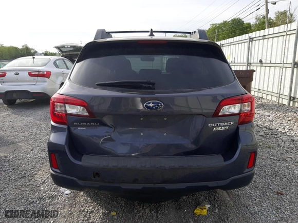 2017 Subaru Outback Premium with VIN 4S4BSACC9H3316582, listed as a Copart auction lot 70048534 with 100,401 mi miles and Salvage Title. Bid and sale history available at carsss.com. Image 6.