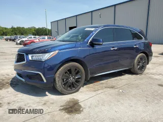 2018 Acura MDX Technology z VIN 5J8YD3H53JL007874, wystawiony jako Copart lot #58306365 z przebiegiem 58 159 mil mil oraz Szkoda całkowita • Salvage title. Historia ofert i sprzedaży dostępna na DreamBid. Obrazek 1.