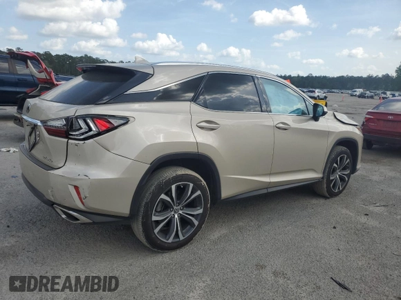 2019 Lexus RX 350 with VIN 2T2ZZMCA6KC120981, listed as a Copart auction lot 51824695 with 92,140 mi miles and Salvage Title. Bid and sale history available at DreamBid. Image 3.