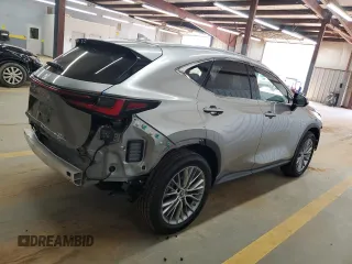2023 Lexus NX with VIN 2T2GKCEZ5PC012335, listed as a Copart auction lot 51062215 with 29,611 mi miles and Salvage Title. Bid and sale history available at carsss.com. Image 3.