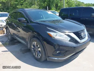 2016 Nissan Murano S with VIN 5N1AZ2MG7GN126992, listed as a IAAI auction lot 42036050 with 132,110 mi miles. Bid and sale history available at carsss.com. Image 1.