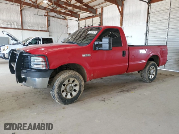 2007 Ford F-250 XL with VIN 1FTNF21517EA15050, listed as a Copart auction lot 47597385 with Not Provided miles and Salvage Title. Bid and sale history available at DreamBid. Image 1.