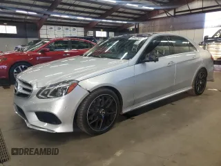 2015 Mercedes-Benz E-Class E 400 with VIN WDDHF6HB0FB154687, listed as a Copart auction lot 82642904 with 142,668 mi miles and Clean Title. Bid and sale history available at carsss.com. Image 1.