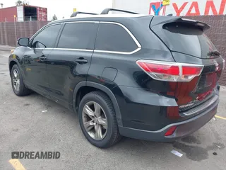 2014 Toyota Highlander Limited with VIN 5TDYKRFHXES015138, listed as a IAAI auction lot 42421746 with 130,223 mi miles and . Bid and sale history available at DreamBid. Image 3.