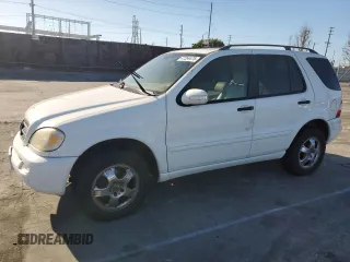 2003 Mercedes-Benz M-Class 3.2L with VIN 4JGAB54E23A390045, listed as a Copart auction lot 47264475 with 154,349 mi miles and Salvage Title. Bid and sale history available at carsss.com. Image 1.