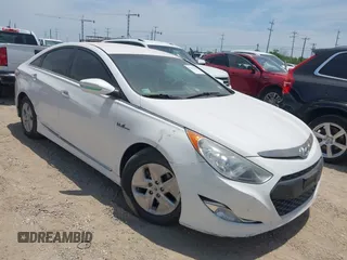 2012 Hyundai Sonata Hybrid z VIN KMHEC4A47CA044836, wystawiony jako IAAI lot #42257909 z przebiegiem 162 908 mil mil oraz . Historia ofert i sprzedaży dostępna na DreamBid. Obrazek 1.