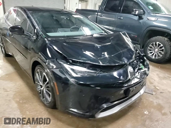 2024 Toyota Prius LE with VIN JTDADABU3R3012976, listed as a Copart auction lot 49826745 with 15,395 mi miles and Salvage Title. Bid and sale history available at carsss.com. Image 13.
