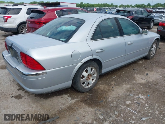 2002 Lincoln LS w/Base Pkg with VIN 1LNHM86S62Y672921, listed as a IAAI auction lot 42100871 with 207,170 mi miles. Bid and sale history available at carsss.com. Image 4.