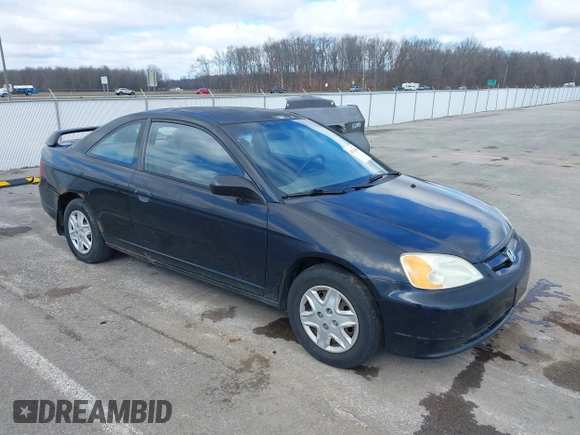 2003 Honda Civic LX with VIN 1HGEM215X3L063448, listed as a IAAI auction lot 41724344 with Not Provided miles and . Bid and sale history available at DreamBid. Image 1.