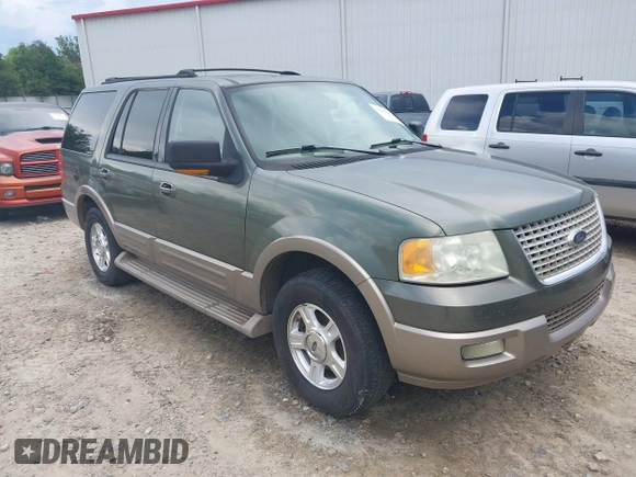 2004 Ford Expedition Eddie Bauer with VIN 1FMPU17LX4LA37632, listed as a IAAI auction lot 42660290 with 288,522 mi miles and . Bid and sale history available at DreamBid. Image 1.