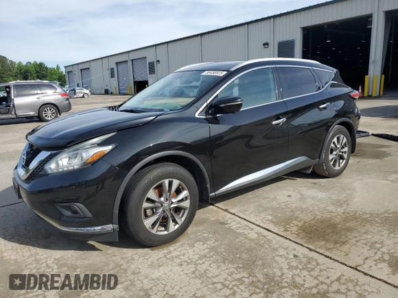 2015 Nissan Murano SL z VIN 5N1AZ2MH7FN236674, wystawiony jako Copart lot #56458925 z przebiegiem 168 320 mil mil oraz Szkoda całkowita • Salvage title. Historia ofert i sprzedaży dostępna na DreamBid. Obrazek 1.