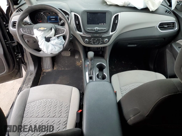 2024 Chevrolet Equinox LS with VIN 3GNAXHEG4RL182359, listed as a Copart auction lot 55045485 with 10,892 mi miles and Clean Title. Bid and sale history available at DreamBid. Image 8.
