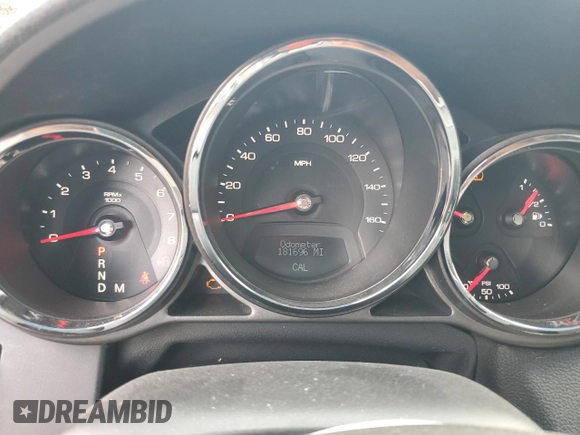 2011 Cadillac CTS with VIN 1G6DA5EY4B0134610, listed as a Copart auction lot 57307585 with 181,696 mi miles and Salvage title. Bid and sale history available at DreamBid. Image 9.