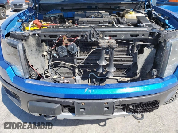 2014 Ford F-150 SVT Raptor with VIN 1FTFW1R62EFB99837, listed as a Copart auction lot 49648185 with 120,883 mi miles and Salvage Title. Bid and sale history available at carsss.com. Image 11.