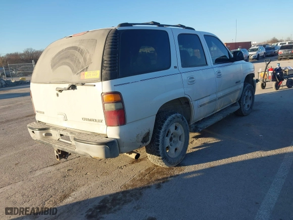 2001 Chevrolet Tahoe LS with VIN 1GNEK13T01R175168, listed as a IAAI auction lot 41419827 with 255,002 mi miles. Bid and sale history available at carsss.com. Image 4.