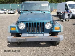 1997 Jeep Wrangler Sport with VIN 1J4FY19S4VP537511, listed as a Copart auction lot 55453975 with 59,714 mi miles and Clean Title. Bid and sale history available at carsss.com. Image 5.