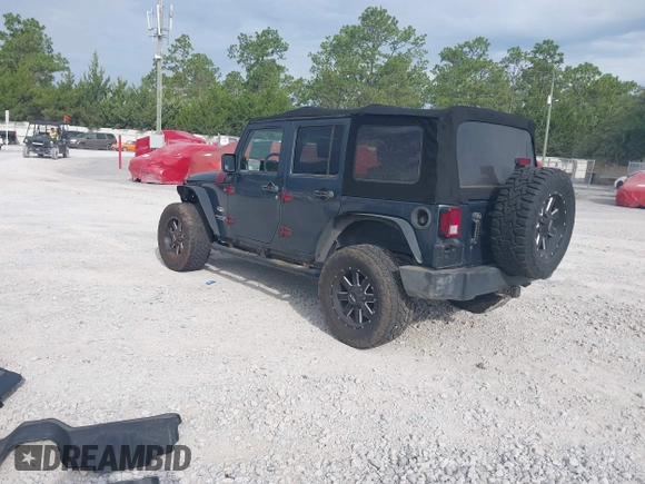2007 Jeep Wrangler Unlimited Sahara with VIN 1J4GB59167L221686, listed as a IAAI auction lot 42473996 with 151,065 mi miles and . Bid and sale history available at DreamBid. Image 3.