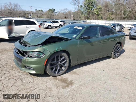 2020 Dodge Charger SXT z VIN 2C3CDXBG5LH177636, wystawiony jako Copart lot #48806955 z przebiegiem 74 999 mil mil oraz Szkoda całkowita • Salvage title. Historia ofert i sprzedaży dostępna na DreamBid. Obrazek 1.