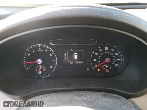 2017 Kia Sorento EX with VIN 5XYPHDA15HG276783, listed as a Copart auction lot 87602165 with 127,135 mi miles and Salvage Title. Bid and sale history available at carsss.com. Image 9.