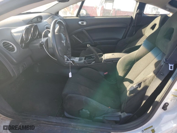2008 Mitsubishi Eclipse GT with VIN 4A3AK34T48E035902, listed as a Copart auction lot 46853765 with 0 miles and Salvage Title. Bid and sale history available at carsss.com. Image 7.