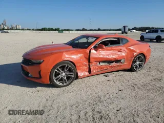 2019 Chevrolet Camaro 1LT with VIN 1G1FA1RX0K0115447, listed as a Copart auction lot 52348865 with 49,291 mi miles and Salvage Title. Bid and sale history available at carsss.com. Image 1.